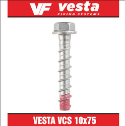 Beton Vidası Vesta 10x75 50 Adet - 1