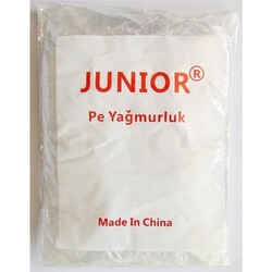 Junior Tek Kullanımlık Yağmurluk Şeffaf 10 Adet - 1