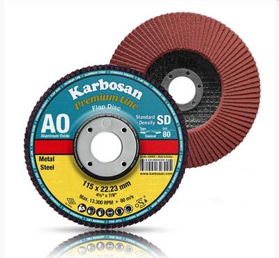Karbosan 115X22.23 Premium Line A0 SD Flap Disk Zımpara 40 Kum - 1