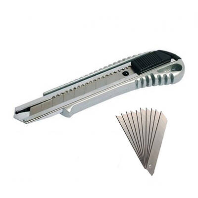 Metal Maket Bıçağı ve Yedeği 10 Adet Bks Tools - 1