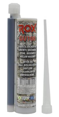 Rox GU100 Epoksi Kimyasal Dübel 345ml - 1