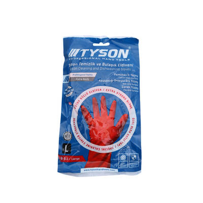 Tyson Temizlik Ve Bulaşık Eldiveni XL 12 Adet - 1