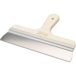 Dekor 047 Hassan Eğri Saplı Spatula Ahşap Saplı 30cm