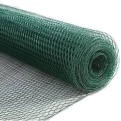 Kümes Teli Yeşil PVC Kaplı 25 mm 100 Cm ( 20 Metre ) - 1